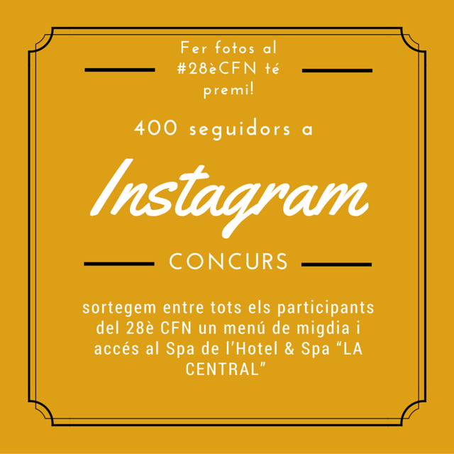 Ja som 500 Natus a Instagram! I per celebrar-ho fem un concurs!