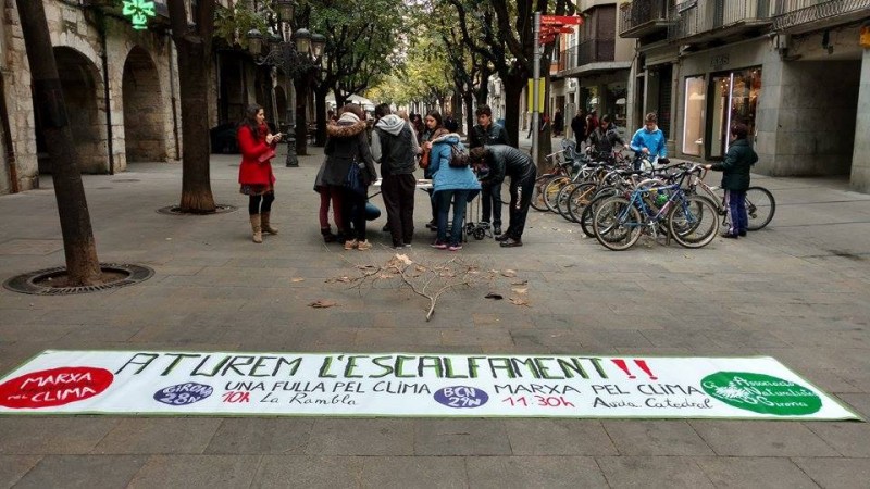 Girona davant la marxa mundial pel clima