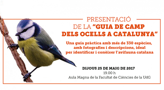 Presentació de la “Guia de camp dels ocells a Catalunya” a Girona