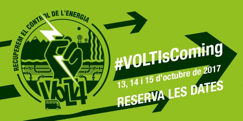 Torna el VOLT Oligotòxic: del 13 al 15 d'octubre reserva les dates!