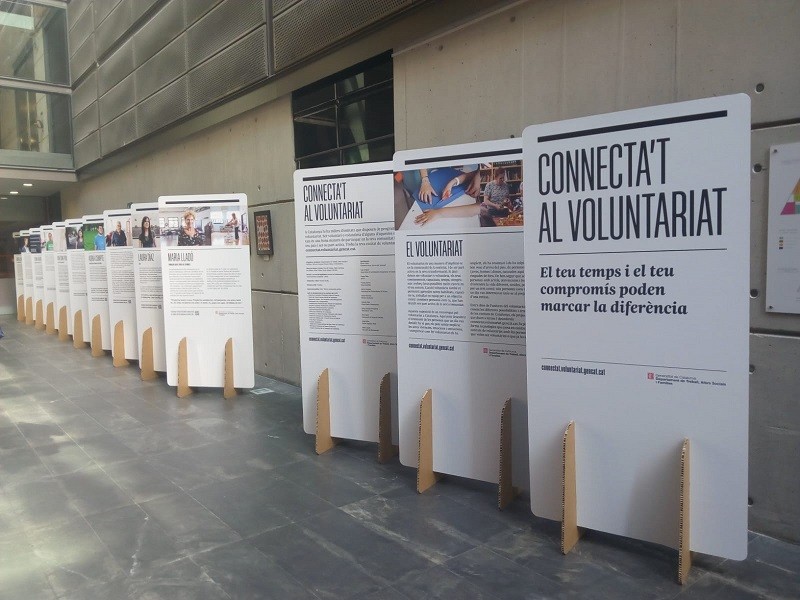 L’Associació de Naturalistes de Girona a l’exposició d’entitats de voluntariat de Catalunya