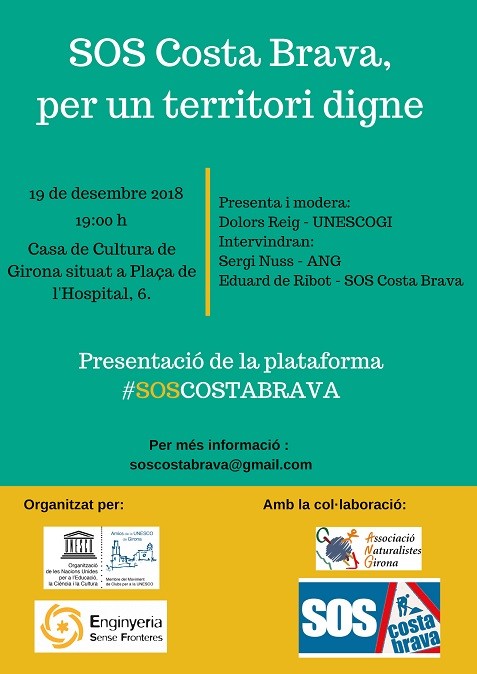 SOS Costa Brava, per un territori digne
