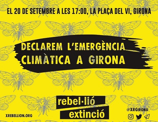 L'ANG insta a l'ajuntament de Girona a declarar l'emergència climàtica 