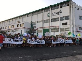L'ANG presenta una denúncia contra l'empresa Hinojosa per contaminació ambiental al municipi de Sarrià de Ter