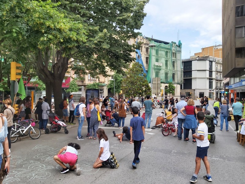 Mobilització als carrers de Girona per reclamar una transició ecosocial justa 