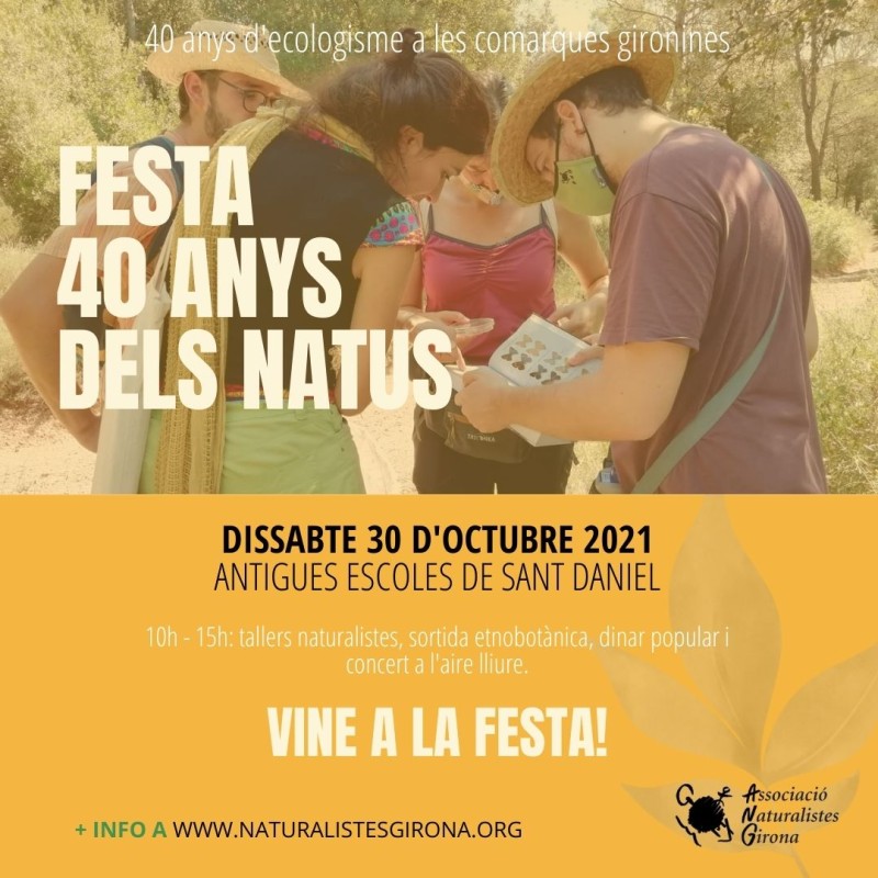 Festa dels 40 anys dels Naturalistes!! 